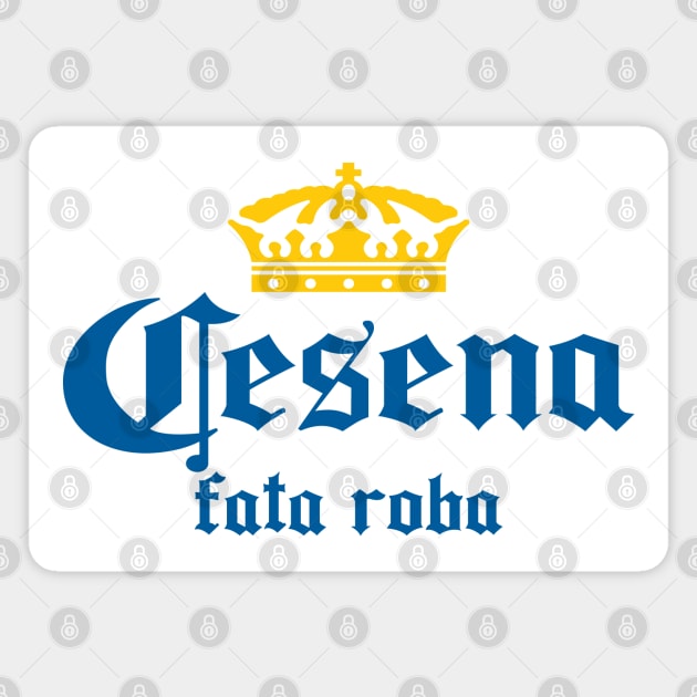 CESENA CERVEZA Magnet by bembureda